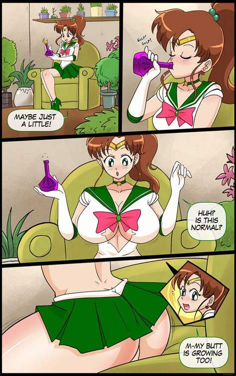 Rule 34 1girls Ass Ass Expansion Bishoujo Senshi Sailor Moon Breast Expansion Breasts Comic