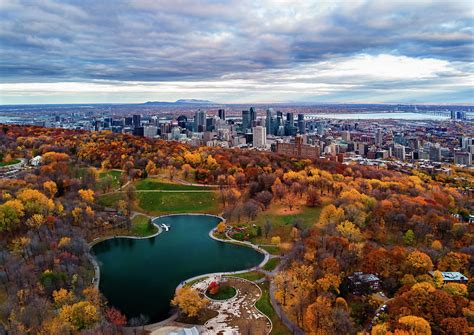 Montreal Autumn Photograph by Mircea Costina Photography