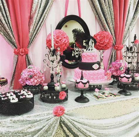 Paris themed bedroom decor paris themed birthday party decorations paris theme party supplies ornament paris stuff wall art paris themed gifts paris room decor for bedroom for teen girls women paris wall decals paris pictures for wall eiffel tower decor souvenirs paris bathroom accessories 30 pcs (multi) 4.5 out of 5 stars. French / Parisian Birthday Party Ideas | Photo 1 of 19 ...