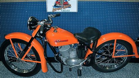 1956 Harley Davidson Hummer 165 St Motorcycle Classiccom