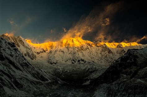 1920x1080px Free Download Hd Wallpaper Annapurna Mountains