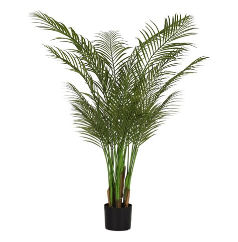 Artificial Outdoor Areca Palm Tree Uv Stable Blooming Artificial