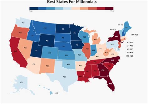 The Best States For Millennials Zippia