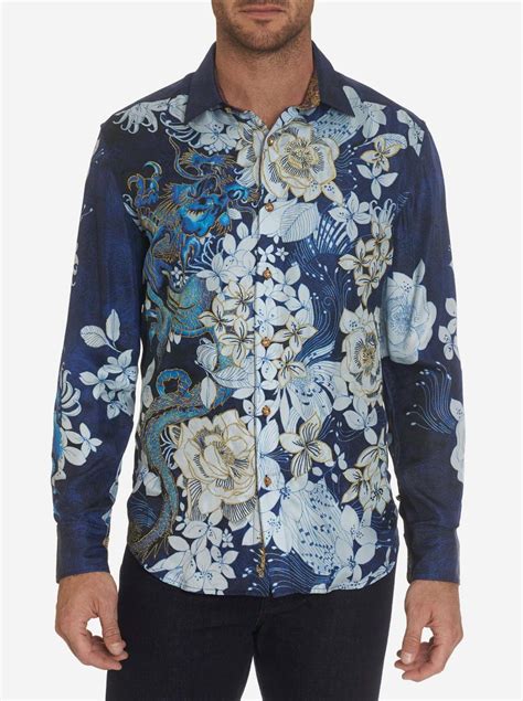 Robert Graham Limited Edition Breeze Of Leibo Silk Sport Shirt Multi