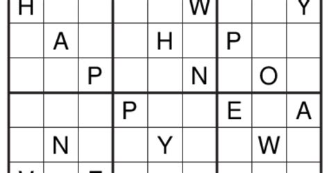 Get started right away, on the nicest sudoku site on the web! GET SET GO: Puzzle No 124: Alphabet Sudoku