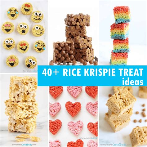 40 Creative And Easy Rice Krispie Treats Variations