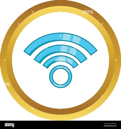 Wireless Network Symbol Vector Icon Stock Vector Image And Art Alamy