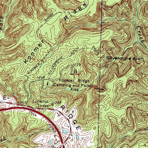 So here it is, timber ridge campground! Koomer Ridge Camping and Picnic Area, KY