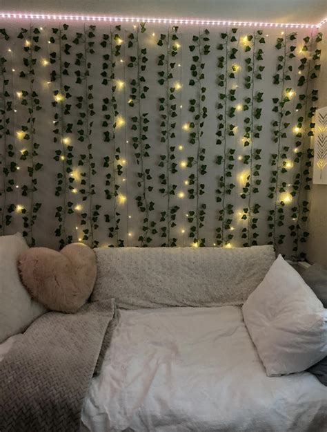 Led Wall Vine Lights Room Inspiration Bedroom Redecorate Bedroom