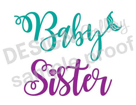 Free 189 Baby Sister Svg Free Svg Png Eps Dxf File