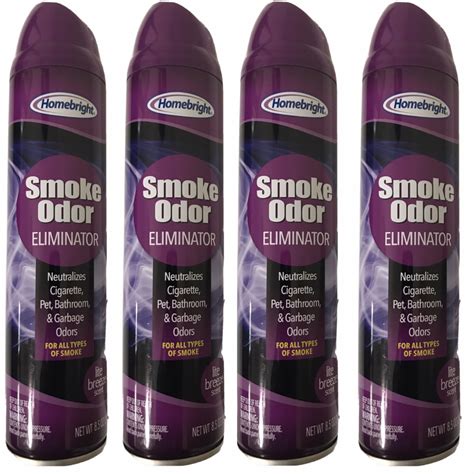 Specifically formulated to eliminate cigarette smoke odor from furniture, carpet, walls and upholstery, great for auto detailing. 4 Smoke Odor Eliminator, Neutralizes Cigarette, Pets ...