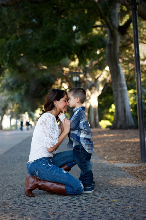 Wandering Through The Claremont Collegesmother And Son Portrait Session