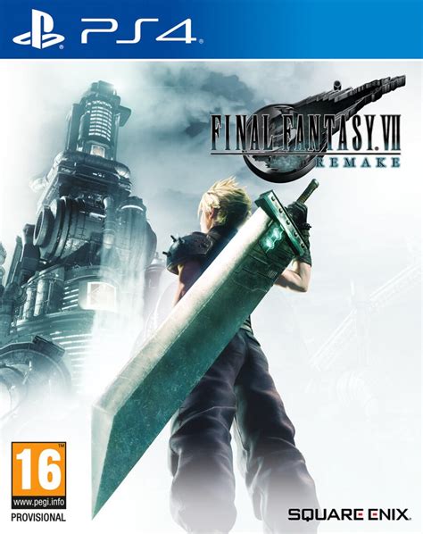 Final Fantasy Vii Remake Ps4 Box Art Révélé Playstation 4 Le Monde