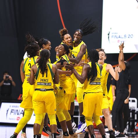 Seattle Storm Win Their Second Wnba Championship In The Last Three