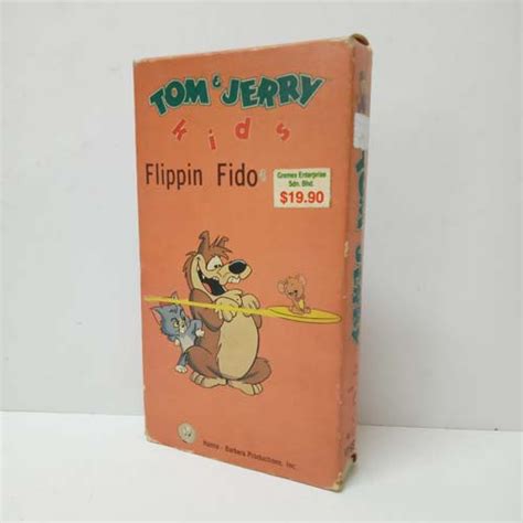 Tom And Jerry Kids Flippin Fido Preloved Used Video Tape Shopee Malaysia
