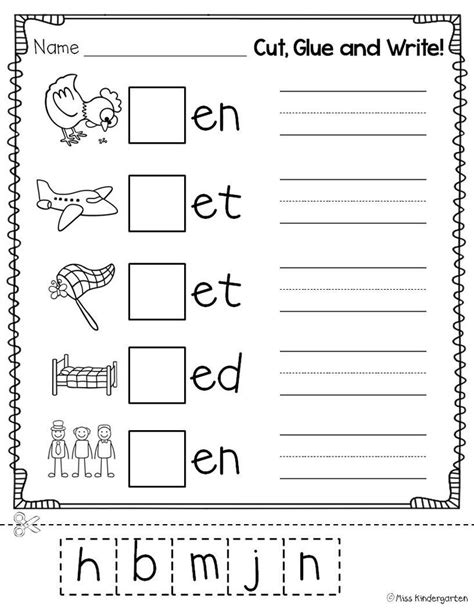 99 Kindergarten Reading Decoding Worksheets