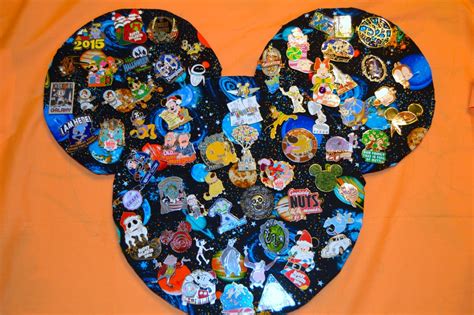 Disney Pin Display Board Handmade Mickey Mouse Mickey