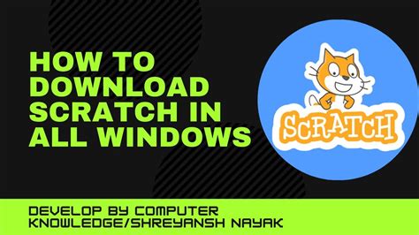 How To Download Scratch 30 In Windows 10 Youtube