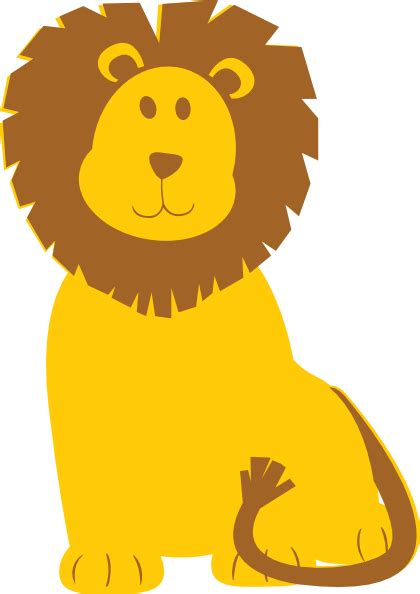 Lion Clip Art At Clker Vector Clip Art Online Royalty Free