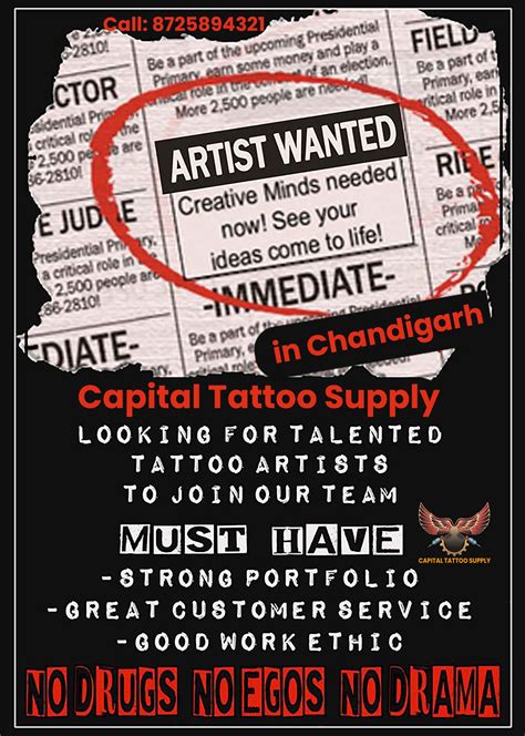 Discover 57 Tattoo Artist Job Vacancies Best In Cdgdbentre