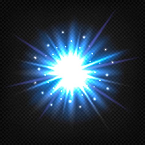 Premium Vector Bright Blue Star Burst