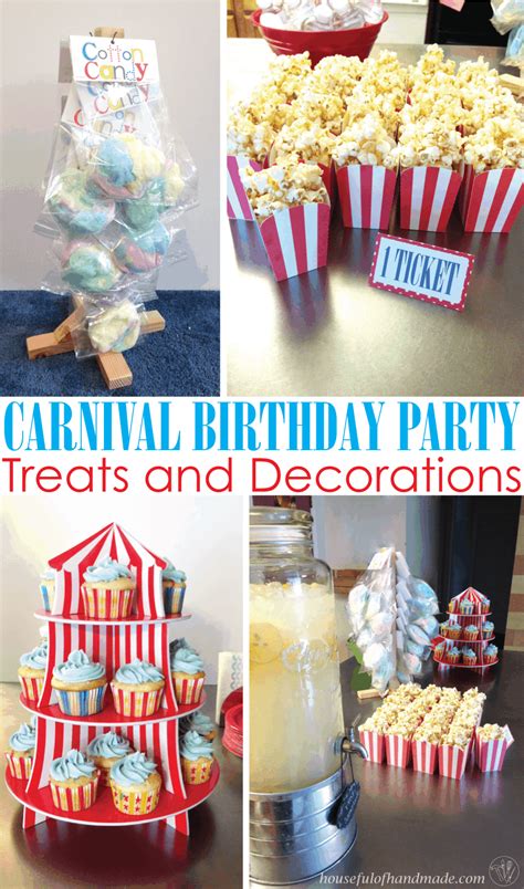 You'll get great discounts on toys, games, decorations, candy, prizes and so much more when you shop our extensive collections of bulk goodies. Carnival Birthday Party: Part 2- Treats & Decorations - a ...