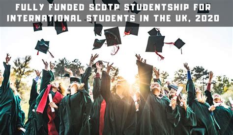 Fully Funded Scdtp Studentship For International Students In The Uk 2020
