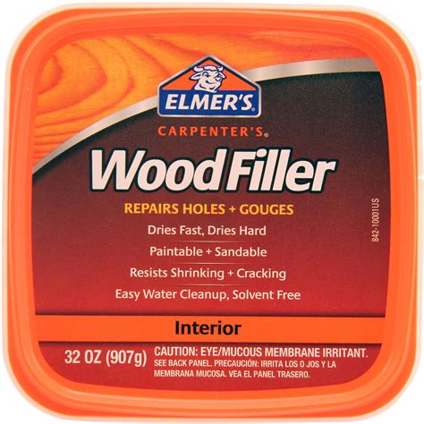 Elmers E842l Carpenters Interior Wood Filler 32 Ounce 1 Quart