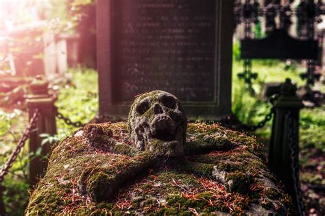 graveyards, Grave, Skull Wallpapers HD / Desktop and Mobile Backgrounds