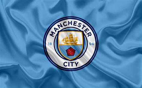 Download Manchester City Logo Hd Wallpaper Background Image By