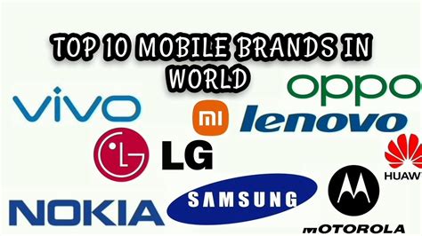 Top 10 Mobile Brands In World Youtube