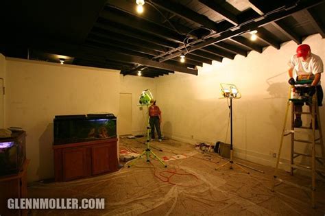Once your basement drywall ceilings are hung each hanging phase will then get a little easier. Image result for open ceiling basement ideas | Basement ...
