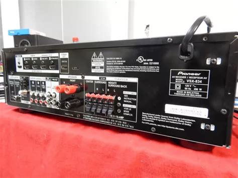 Amplificador Receiver Pioneer Vsx 834 71 Dolby Atmos Vision En Venta