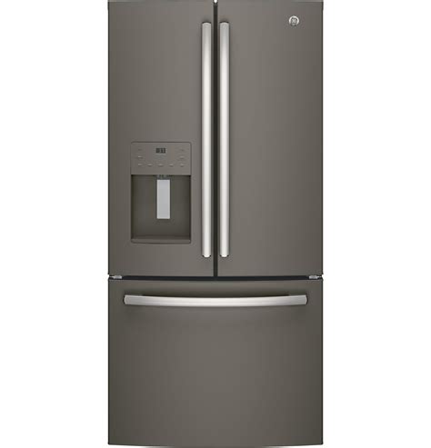 Ge Appliances Gfe24jmkes Slate Series 33 Inch French Door Refrigerator