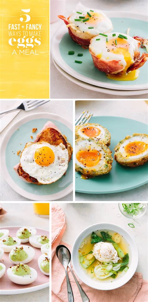 5 Easy Fancy Ways To Make Eggs A Meal Kitchn