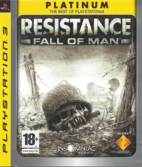 Sony Resistance Fall Of Man Ps3 Game First Person Shooter Genre 18