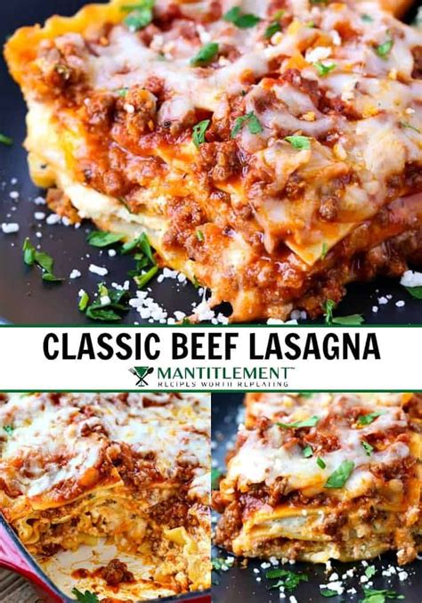 This Classic Beef Lasagna Is The Only Lasagna Recipe Youll Ever Need