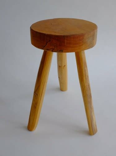 Stool Simple Wooden Stool Chestnut Asturias Spain C201 Flickr