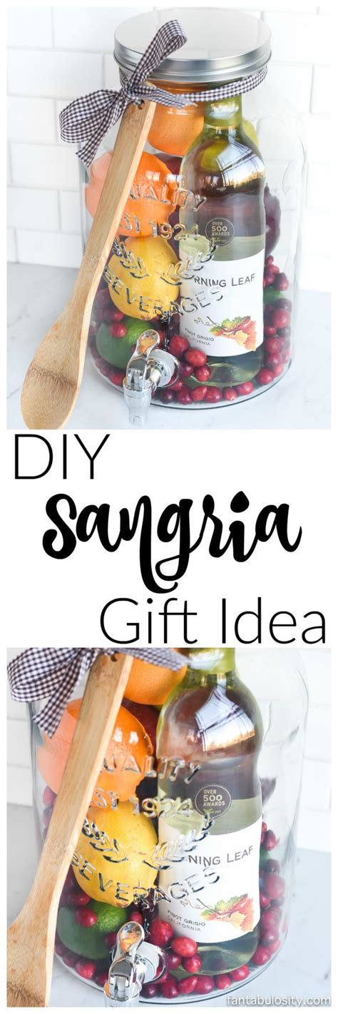 Here, you'll find perfect presents for your work wife (like a candle warmer or a box of. DIY Gift Idea: Sangria for Friends | For women, Dr. who ...