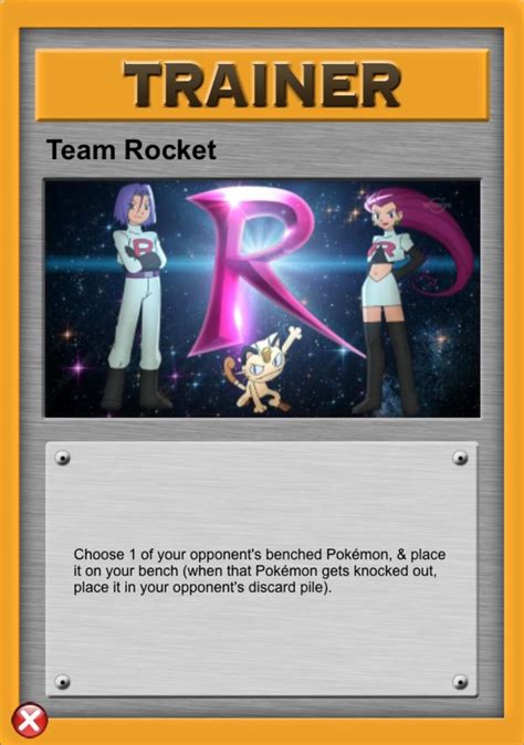 Team Rocket Trainer Card Pokemon Cards Pokémon Tcg Pokemon