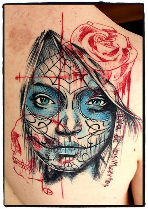 The tattoos often show santa muerte with a scythe in his hand, ready and willing to protect the wearer from acts of violence, unjust imprisonment, vengeful enemies or whatever he fears. Santa muerte girl tattoo by Jacob Pedersen - Tattooimages.biz