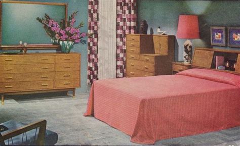 1950s Bedroom Decor Mid Century Bedroom Decor Bedroom Vintage 1950s