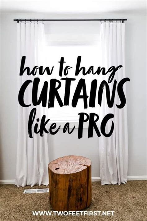 How To Hang Curtains Like A Pro Artofit