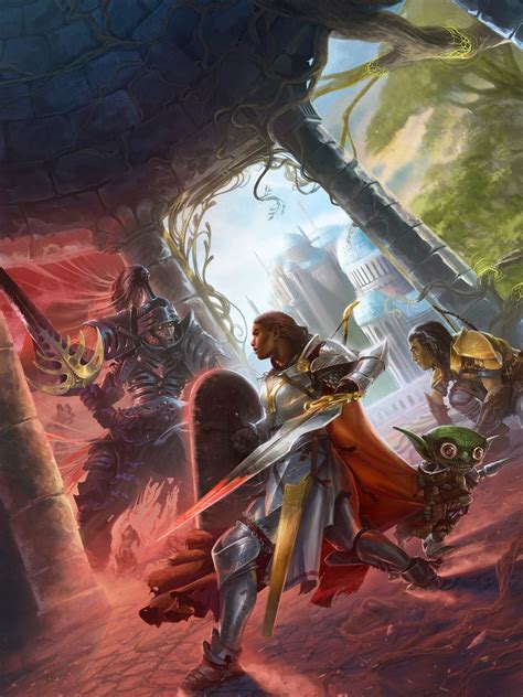 Content conversion guide (pathfinder / 5e / p2e / osr / dcc / d20 3.5) executive summary if you've ever wanted to take adventure content from one system and use it in another, this book has been designed to be of invaluable help. Pathfinder Lost Omens World Guide /// Pathfinder cover, David Alvarez on ArtStation at https ...