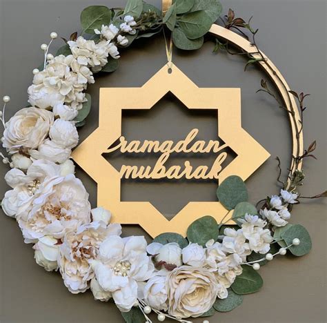 Ramadaneid Wreath Eid Decoration Ramadan Kareem Decoration Ramadan
