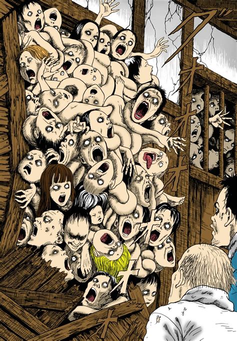 Uzumaki By Junji Ito Anime Wall Art Horror Art Junji Ito