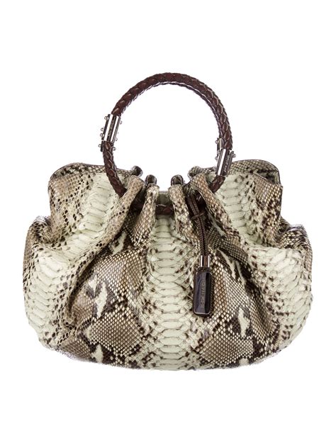 Michael Kors Skorpios New Ring Tote Brown Shoulder Bags Handbags