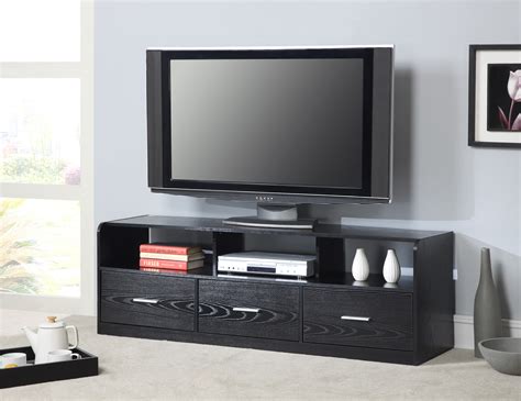 You can see the visual difference in the following example: Convenience Concepts Tribeca 60" TV Stand