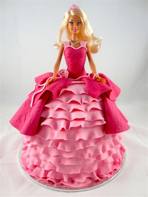 barbie princess birthday cake