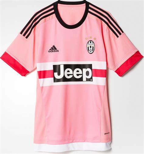 Juventus 2011/2012 pink away football shirt jersey calcio kit nike size s. Pink Adidas Juventus 15-16 Away Kit Released - Footy Headlines